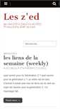 Mobile Screenshot of les-zed.com
